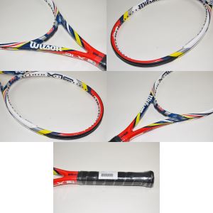 テニスラケット ウィルソン スティーム 100 2012年モデル (G2)WILSON STEAM 100 2012G2装着グリップ