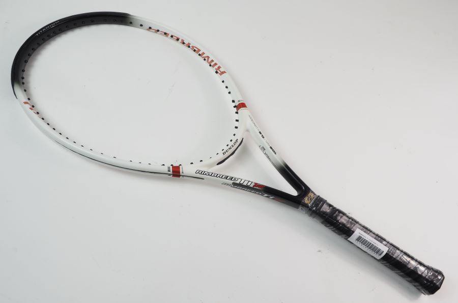 テニスラケット ダンロップ リムブリード バリアード OS 2002年モデル (G2)DUNLOP RIMBREED BARRIERD OS 2002ガット無しグリップサイズ
