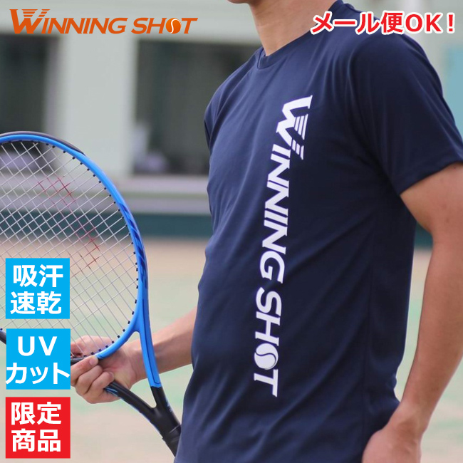 ウィニングショット(WinningShot)2020 テニス Tシャツ [ネイビー](WINT